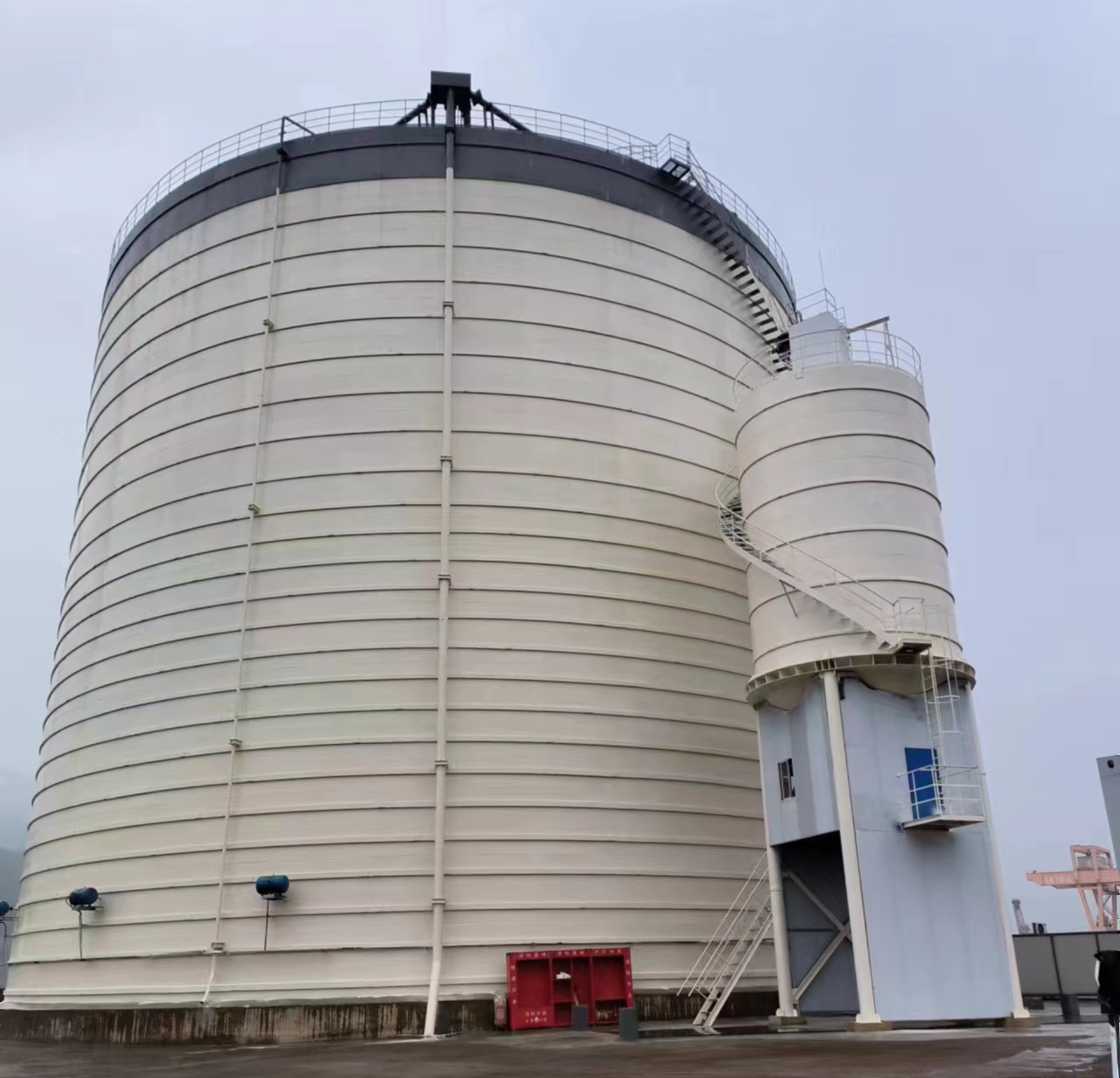 固阳10万吨水泥钢板库