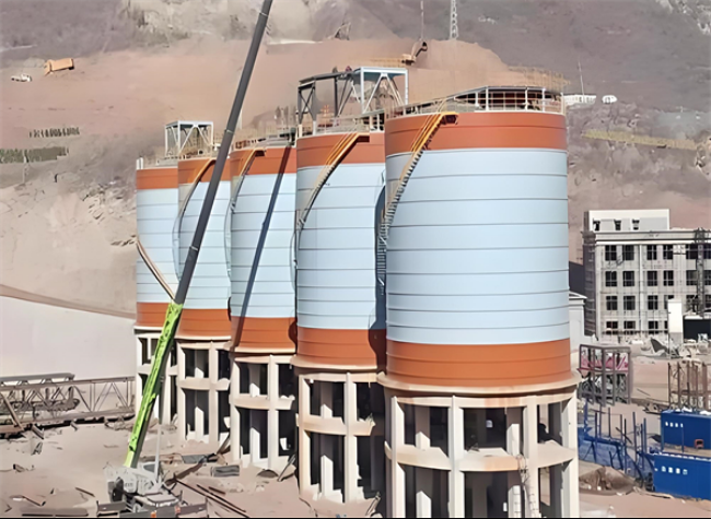 固阳高架钢板仓