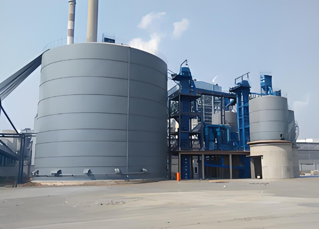 固阳1万吨钢板仓